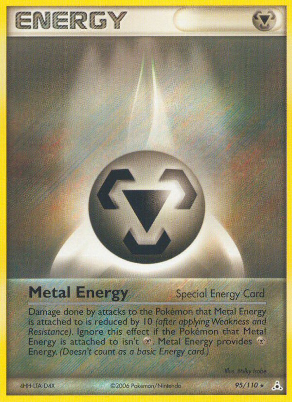 Metal Energy 95/110 Pokémon EX Holon Phantoms (2006) English card — catalogue reference