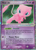 Mew ex 88/92 Pokémon EX Legend Maker (2006) English card — catalogue reference