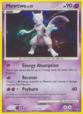 Mewtwo 9/100 Pokémon Majestic Dawn (2008) English card — catalogue reference