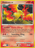 Moltres 10/100 Pokémon Majestic Dawn (2008) English card — catalogue reference