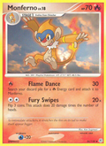 Monferno 56/130 Pokémon Diamond & Pearl (2007) English card — catalogue reference