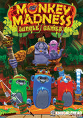 Monkey Madness Jungle Games VR poster featuring colourful cartoon monkeys at GATECRASH Chesterfield