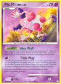 Mr. Mime 30/123 Pokémon Mysterious Treasures (2007) English card — catalogue reference