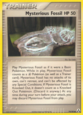 Mysterious Fossil 79/92 Pokémon EX Legend Maker (2006) English card — catalogue reference