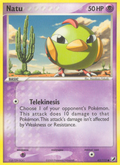Natu 63/115 Pokémon EX Unseen Forces (2005) English card — catalogue reference