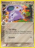 Nidoran ♀ δ 56/101 Pokémon EX Dragon Frontiers (2006) English card — catalogue reference