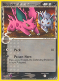 Nidoran ♂ δ 57/101 Pokémon EX Dragon Frontiers (2006) English card — catalogue reference