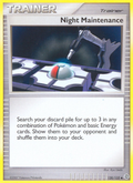 Night Maintenance 120/132 Pokémon Secret Wonders (2007) English card — catalogue reference
