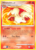 Ninetales 32/123 Pokémon Mysterious Treasures (2007) English card — catalogue reference