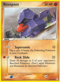 Nosepass 25/110 Pokémon EX Holon Phantoms (2006) English card — catalogue reference