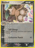 Nuzleaf 39/100 Pokémon EX Crystal Guardians (2006) English card — catalogue reference