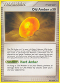 Old Amber 84/100 Pokémon Majestic Dawn (2008) English card — catalogue reference