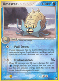 Omastar 20/108 Pokémon EX Power Keepers (2007) English card — catalogue reference