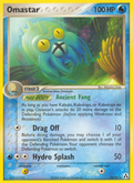 Omastar 23/92 Pokémon EX Legend Maker (2006) English card — catalogue reference