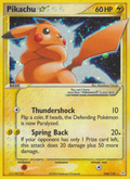 Pikachu ★ 104/110 Pokémon EX Holon Phantoms (2006) English card — catalogue reference