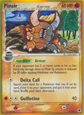 Pinsir δ 9/101 Pokémon EX Dragon Frontiers (2006) English card — catalogue reference