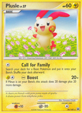 Plusle 28/100 Pokémon Majestic Dawn (2008) English card — catalogue reference