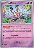 Mr. Mime 122/165 — English Pokémon 151 (2023)