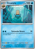 Omanyte 138/165 — English Pokémon 151 (2023)