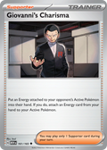 Giovanni's Charisma 161/165 — English Pokémon 151 (2023)
