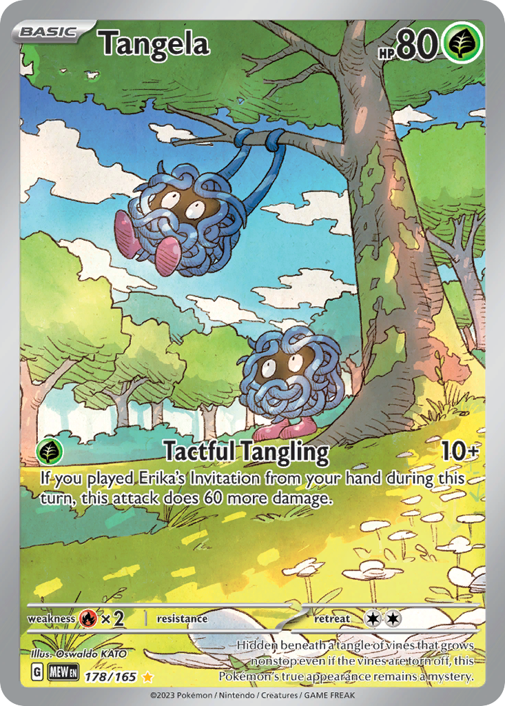 Tangela 178/165 — English Pokémon 151 (2023)