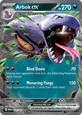 Arbok ex 24/165 — English Pokémon 151 (2023)