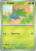 Oddish 43/165 — English Pokémon 151 (2023)
