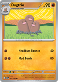 Dugtrio 51/165 — English Pokémon 151 (2023)