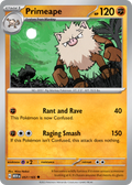 Primeape 57/165 — English Pokémon 151 (2023)