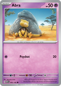 Abra 63/165 — English Pokémon 151 (2023)