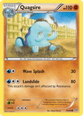 Quagsire 39/95 English Pokémon card from Ancient Origins (2015)