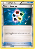 Energy Recycler 72/95 English Pokémon card from Ancient Origins (2015)