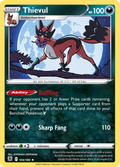 Thievul 104/189 — English Pokémon Astral Radiance (2022)