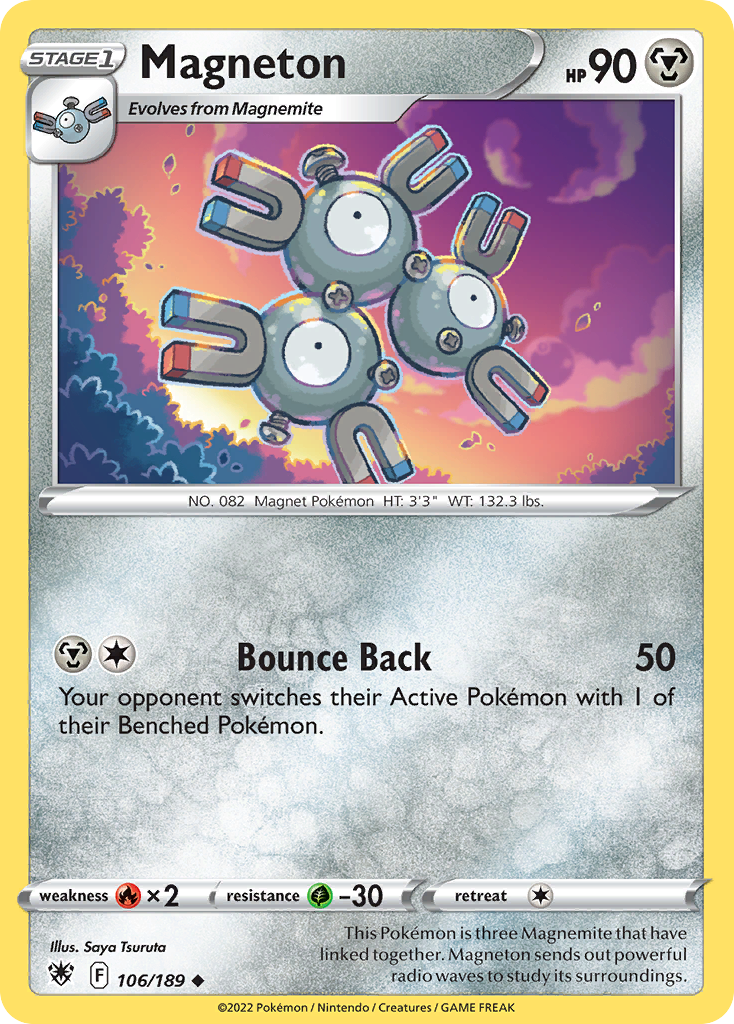 Magneton 106/189 — English Pokémon Astral Radiance (2022)
