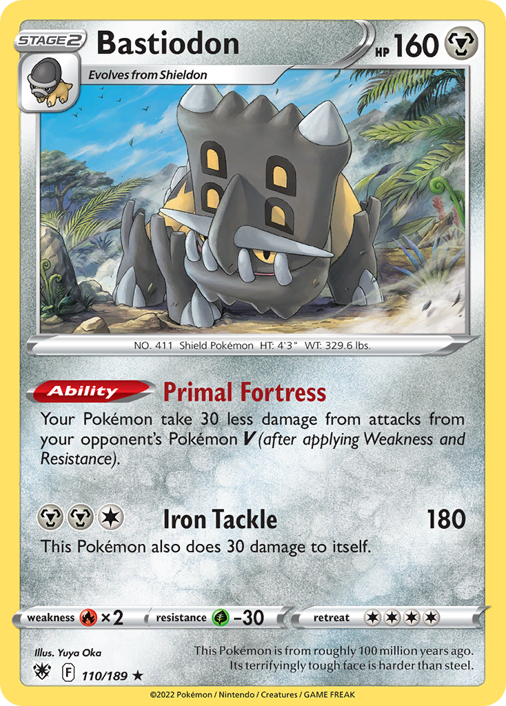Bastiodon 110/189 — English Pokémon Astral Radiance (2022)