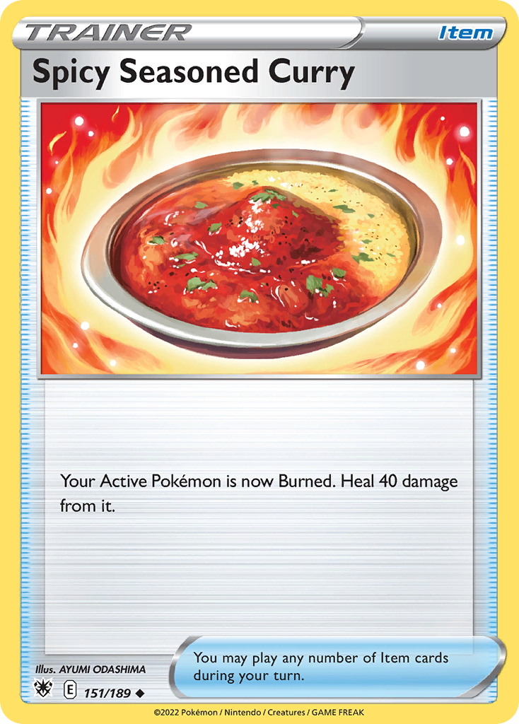 Spicy Seasoned Curry 151/189 — English Pokémon Astral Radiance (2022)