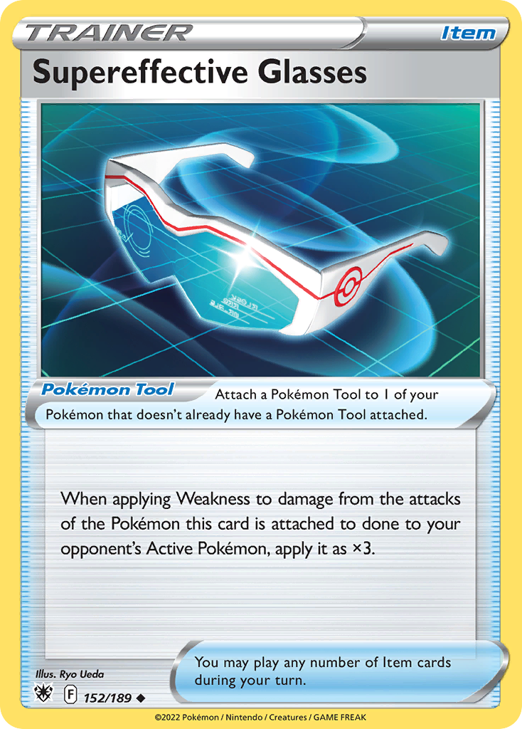 Supereffective Glasses 152/189 — English Pokémon Astral Radiance (2022)
