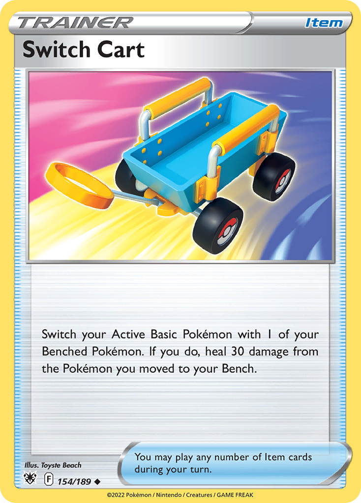 Switch Cart 154/189 — English Pokémon Astral Radiance (2022)