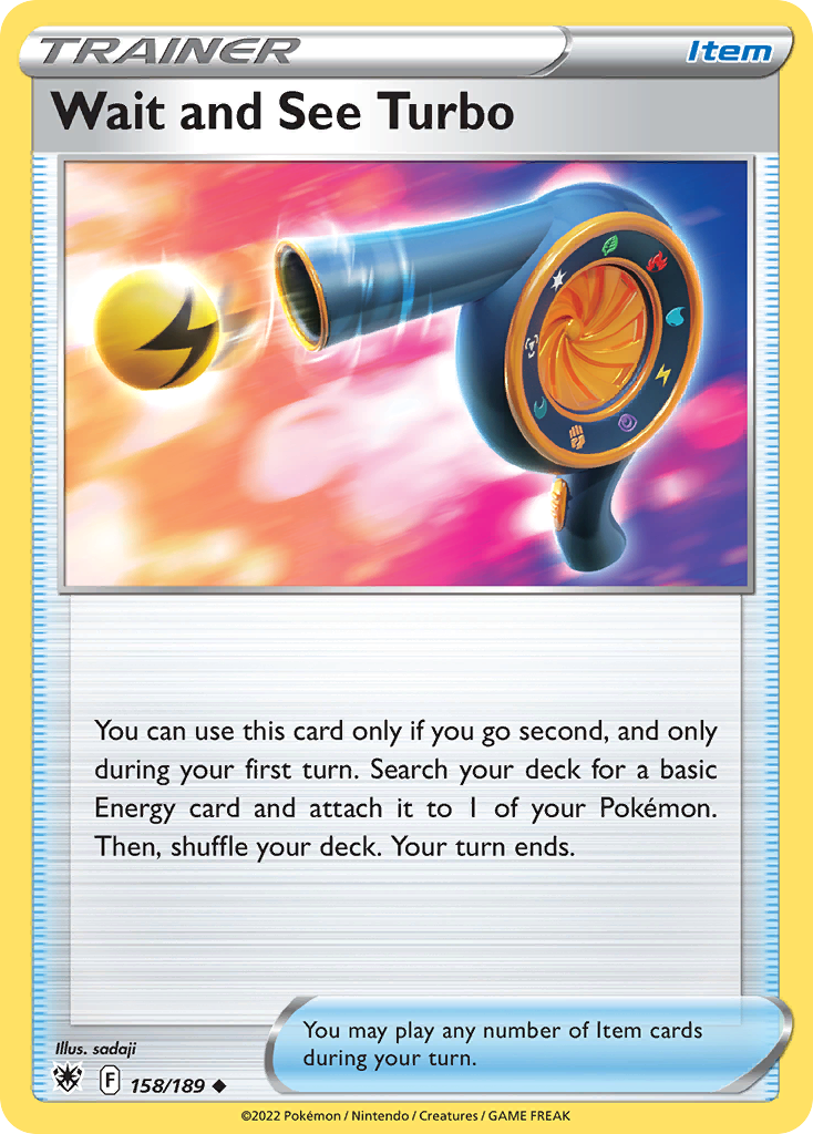 Wait and See Turbo 158/189 — English Pokémon Astral Radiance (2022)