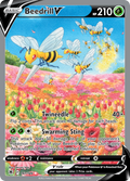 Beedrill V 161/189 — English Pokémon Astral Radiance (2022)