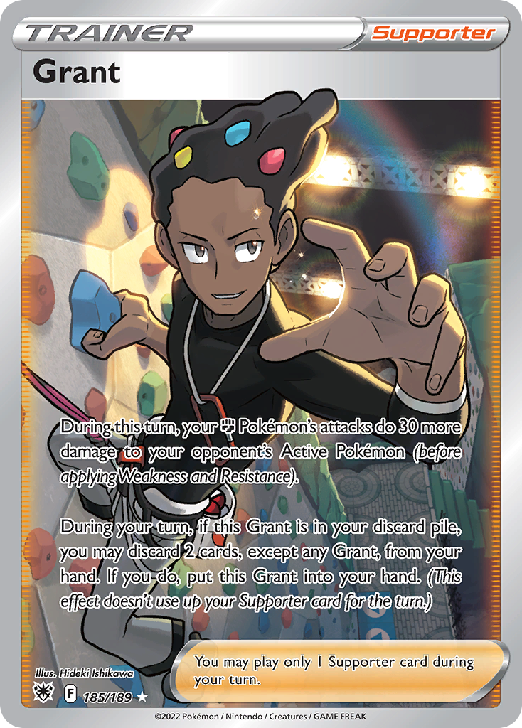 Grant 185/189 — English Pokémon Astral Radiance (2022)