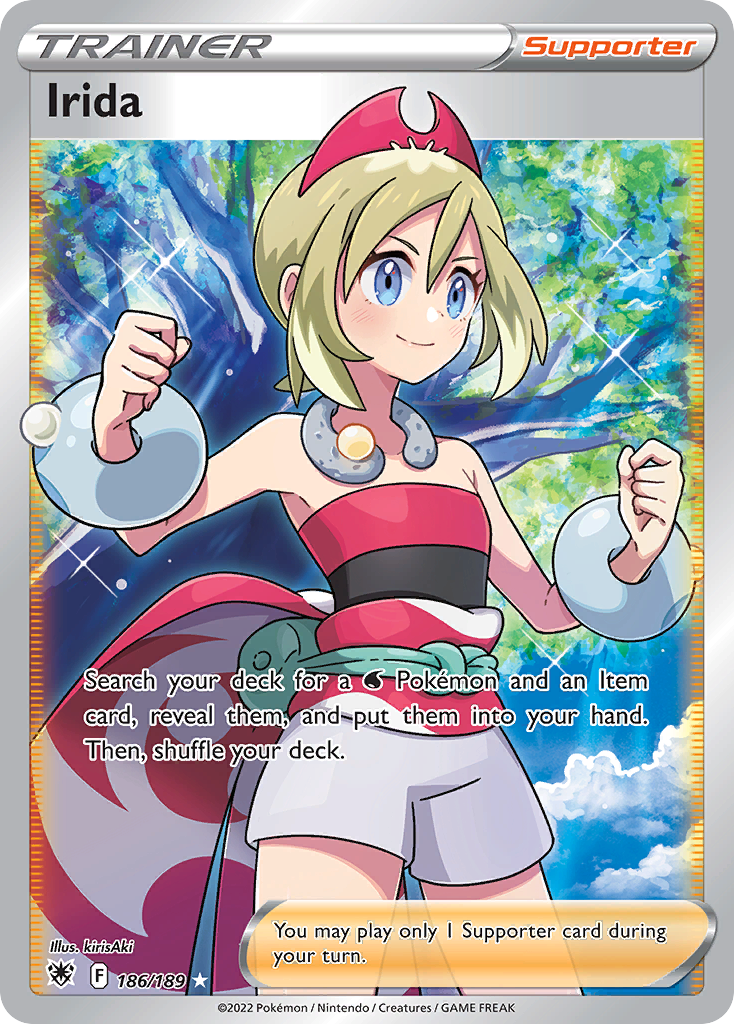 Irida 186/189 — English Pokémon Astral Radiance (2022)