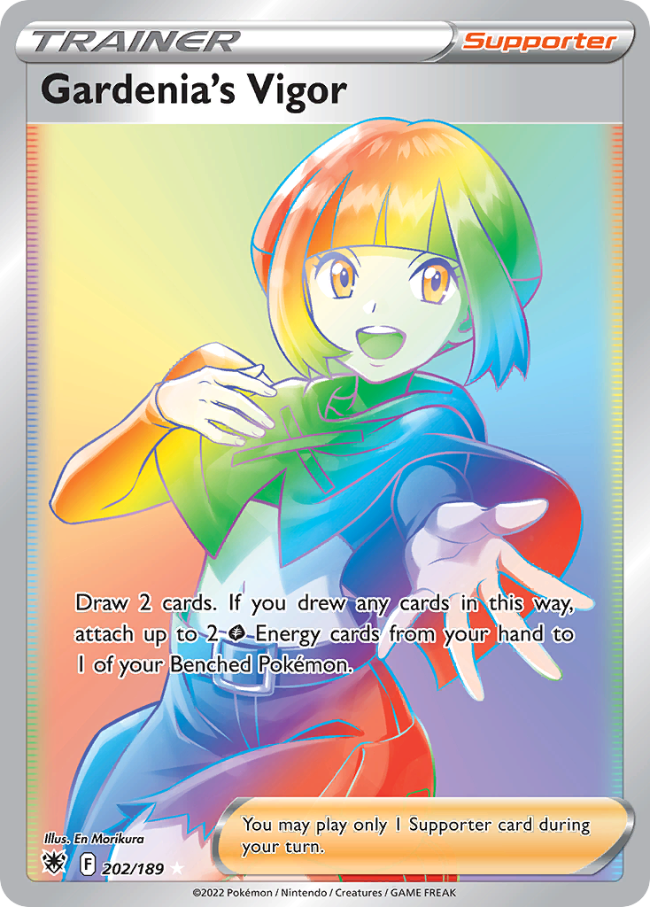 Gardenia's Vigor 202/189 — English Pokémon Astral Radiance (2022)