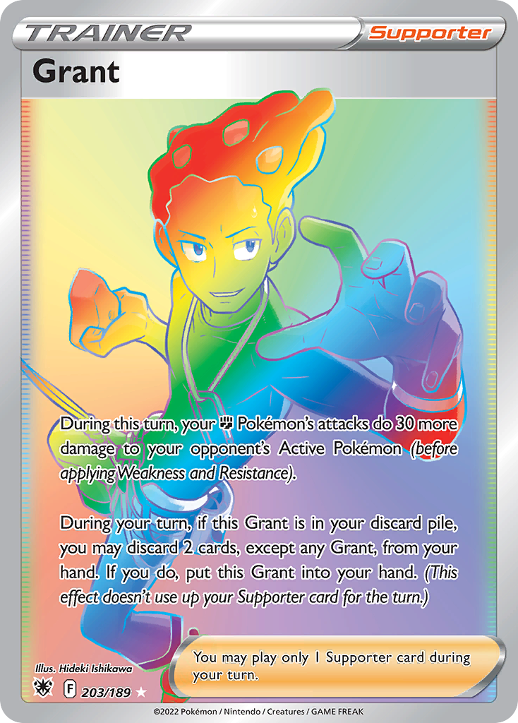 Grant 203/189 — English Pokémon Astral Radiance (2022)