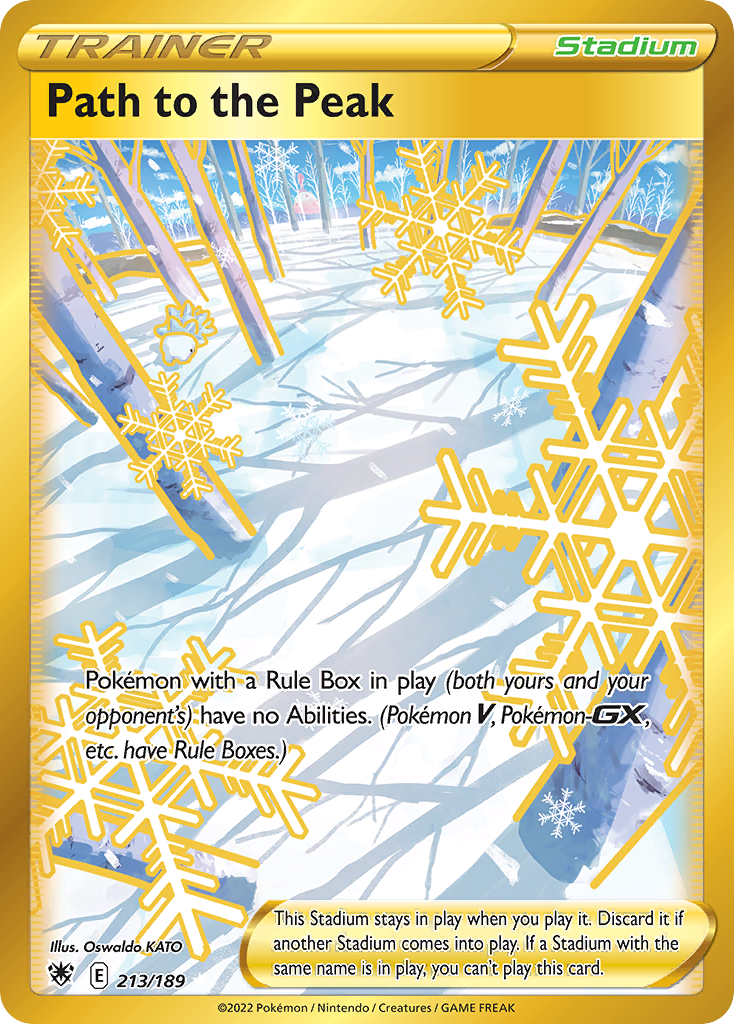 Path to the Peak 213/189 — English Pokémon Astral Radiance (2022)