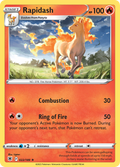 Rapidash 22/189 — English Pokémon Astral Radiance (2022)