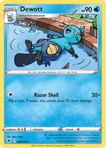 Dewott 42/189 — English Pokémon Astral Radiance (2022)