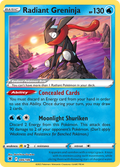 Radiant Greninja 46/189 — English Pokémon Astral Radiance (2022)