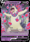 Hisuian Typhlosion V 53/189 — English Pokémon Astral Radiance (2022)