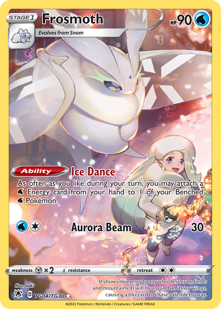 Frosmoth TG04/TG30 — English Pokémon Astral Radiance Trainer Gallery (2022)